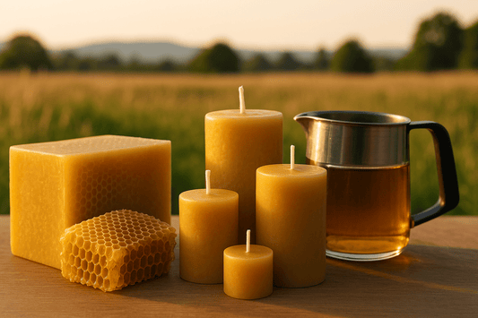 ¿Qué es la cera de abeja y cómo usarla en tus velas artesanales? - Candle Craft