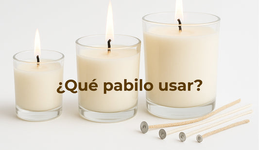 Cómo elegir el pabilo ideal para tu vela 🕯️