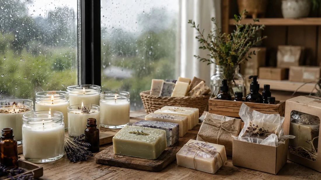 🌧️ Temporada de lluvias: cómo la humedad afecta tus velas, jabones y productos artesanales - Candle Craft