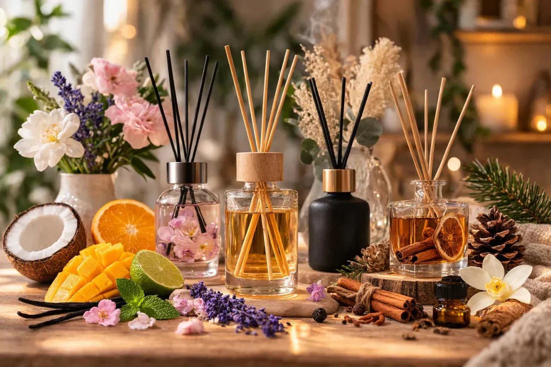 🌿 Tendencias en Difusores Aromáticos: Aromas de Temporada que Están Dominando el Mercado - Candle Craft