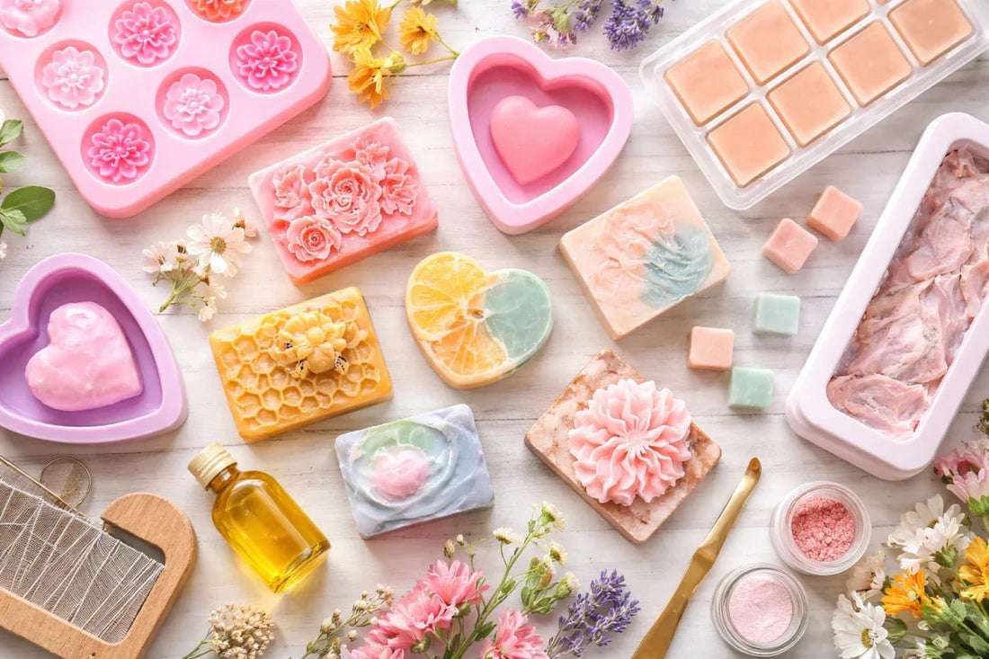 🧼 Tipos de moldes para jabones: descubre cuál usar y cómo aprovecharlos mejor - Candle Craft
