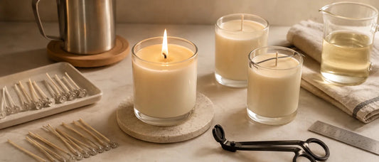 🔥 ¿Tu vela quema bien? Pruebas clave para elegir el pabilo correcto - Candle Craft