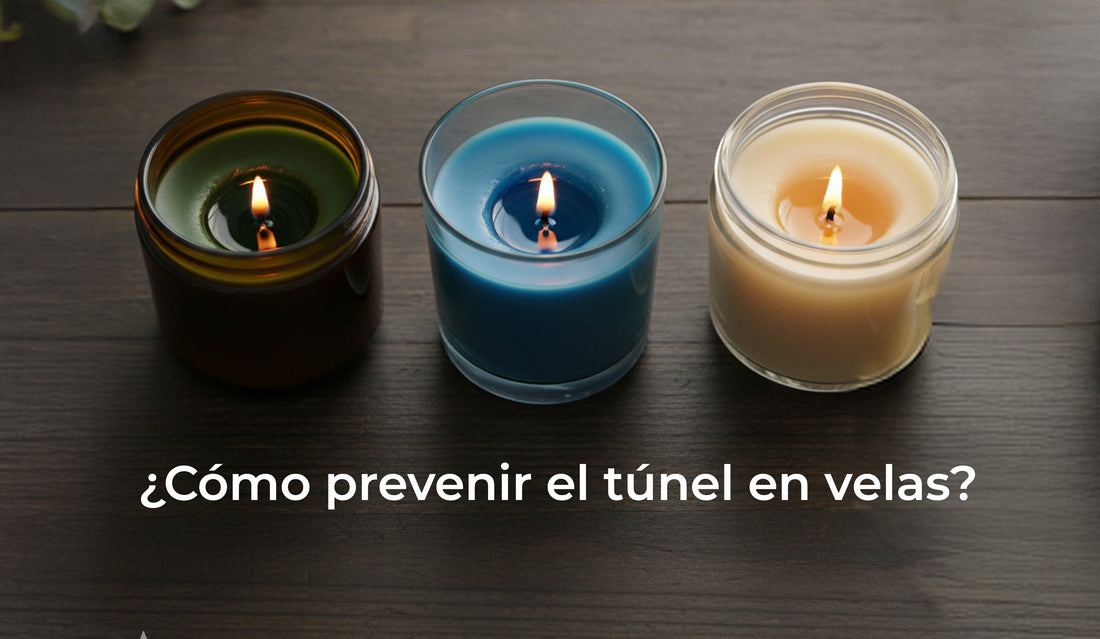 🔥 Cómo prevenir el túnel en velas: Guía práctica para que tus creaciones quemen perfecto