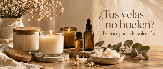 ¿Tus velas no huelen? Te comparto la solución - Candle Craft