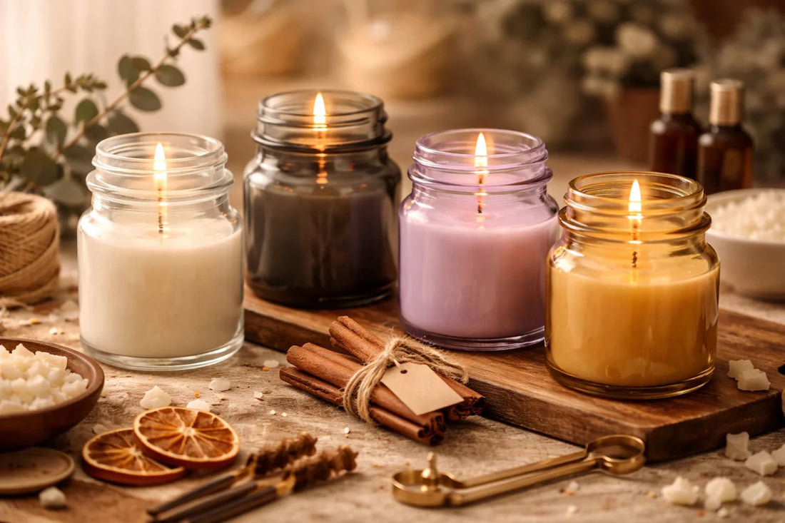 🤎 Vasos Siena: crea velas con un estilo elegante, cálido y súper en tendencia - Candle Craft