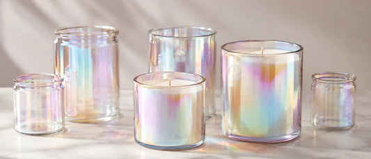 🌈 Vasos tornasol, un estilo atemporal para tus creaciones - Candle Craft