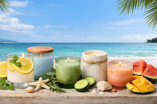 ☀️ Velas Aromáticas Para Temporada de Calor - Candle Craft