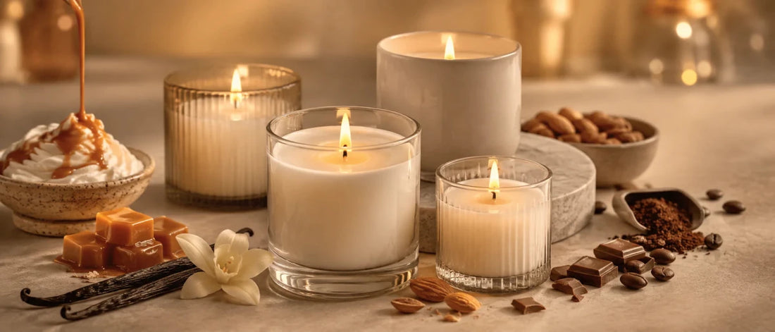 🕯️ Velas gourmand sofisticadas: aromas dulces, cremosos y memorables - Candle Craft