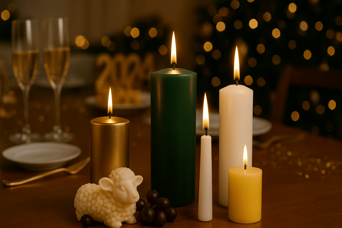Velas para atraer abundancia en Año Nuevo: colores, aromas y significado ✨ - Candle Craft