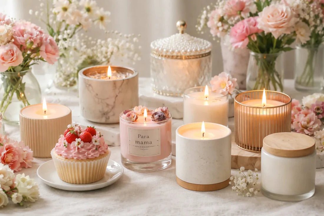 🎁 Velas para el Día de las Madres: 7 estilos hermosos y originales para regalar esta fecha - Candle Craft