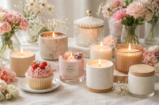 🎁 Velas para el Día de las Madres: 7 estilos hermosos y originales para regalar esta fecha - Candle Craft