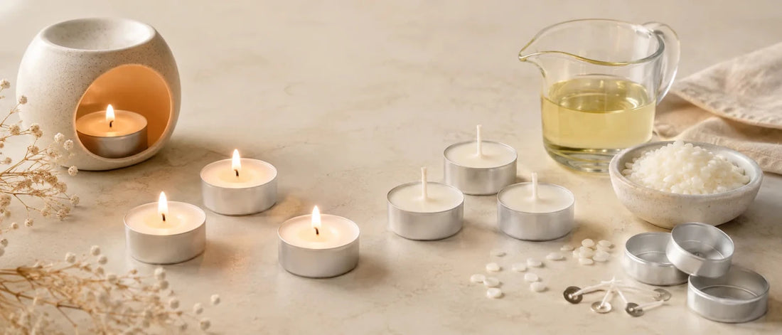 🕯️ Velas tealight: qué son, cómo se usan y por qué son tan fáciles de hacer - Candle Craft