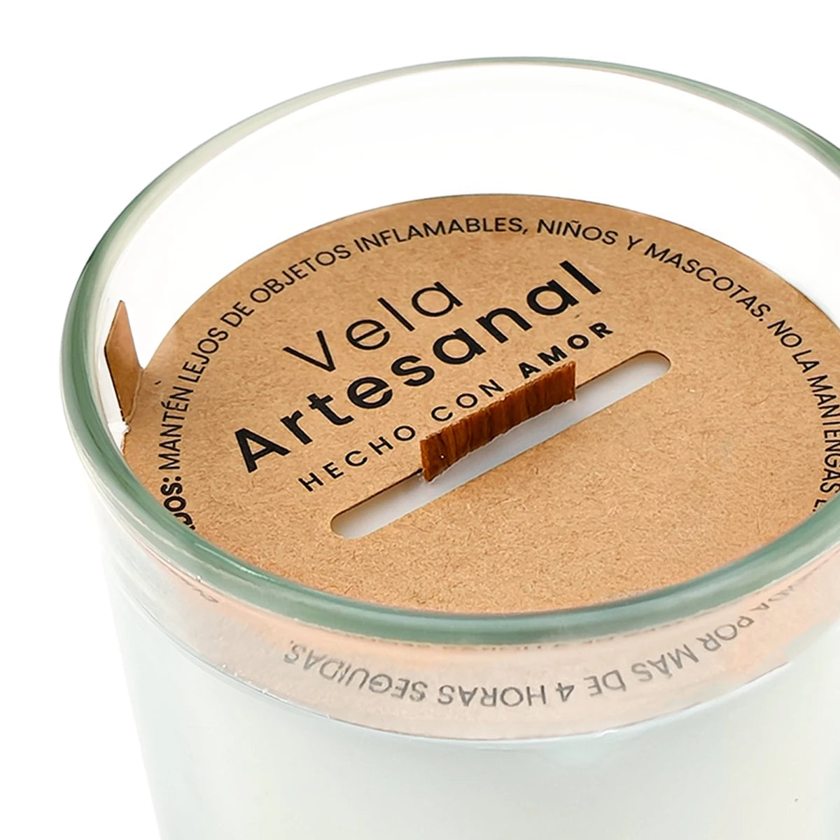 100 pzas Cubre Polvo para Velas - Dust Cover - Cartón / Tapa protectora para Velas - Talla L (80mm) - Candle Craft