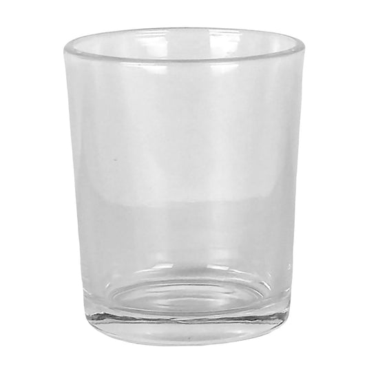 100ml Votivos Portavelas Vaso de vidrio para velas - Transparente - Candle Craft