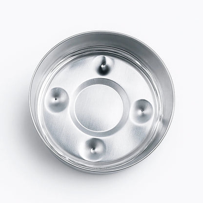 100pzas - Lata de Aluminio para Velas de Té (3.8 cm x 1.9 cm) – Vasos para Velas de Té Artesanales con Mechas / Pabilos - Candle Craft
