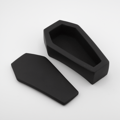 110ml - Colección Hechizo - Ataúd de Concreto para Velas - Negro (Edición Especial de Halloween) - Candle Craft