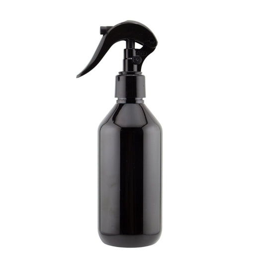 120ml - Botella para Room Spray - Recipiente para Spray Aromatizante para Casa – Disparo Brisa - Ámbar Oscuro / Negro - Candle Craft