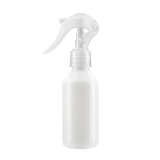 120ml - Botella para Room Spray - Recipiente para Spray Aromatizante para Casa – Disparo Brisa - Blanco / Transparente - Candle Craft