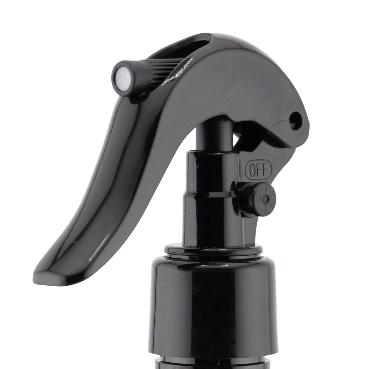 120ml – Botella para Room Spray - Recipiente para Spray Aromatizante para Casa – Disparo Brisa - Transparente / Negro - Candle Craft