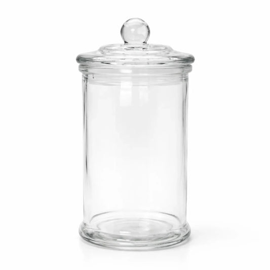 120ml – Siena Vaso Cilíndrico de Vidrio para Velas - Inspirado en Vasos de Yankee Candle ® – Transparente - Candle Craft