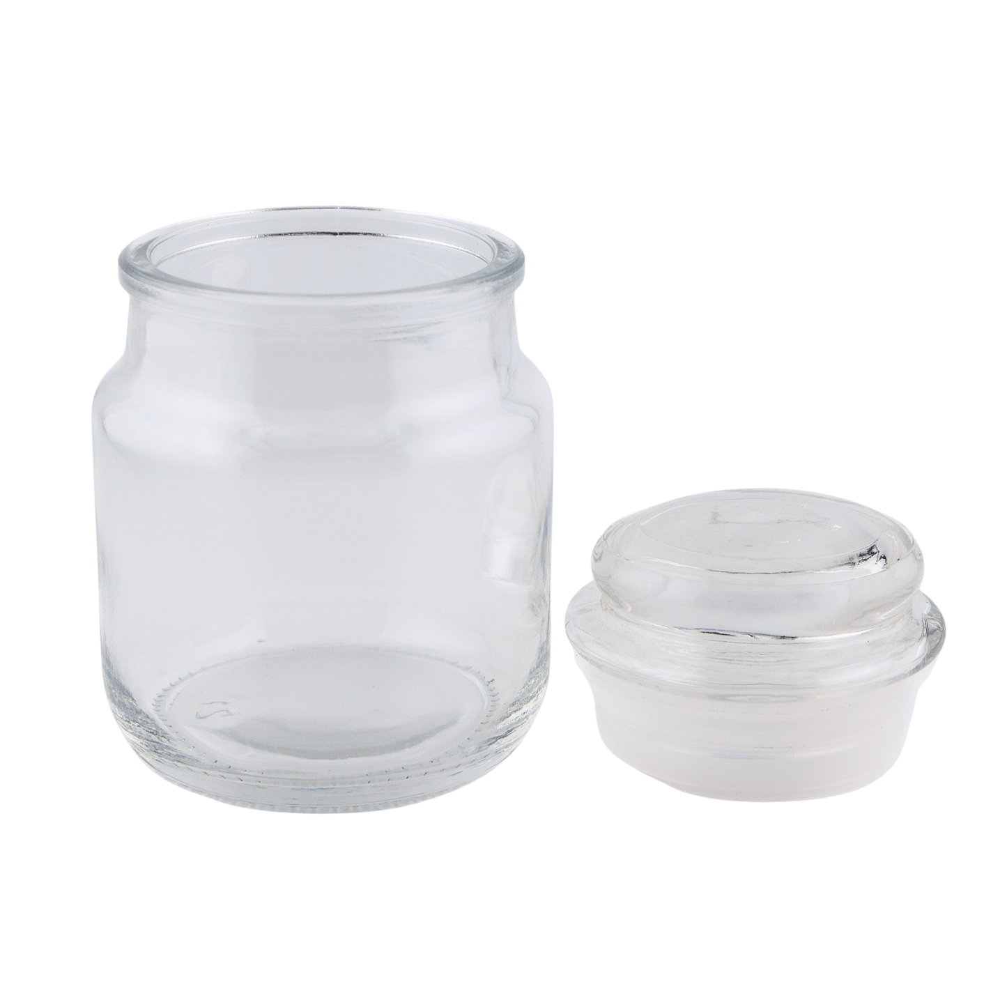 130ml – Boston Vaso Cilíndrico de Vidrio para Velas - Inspidado en Vasos de Yankee Candle® – Transparente - Candle Craft