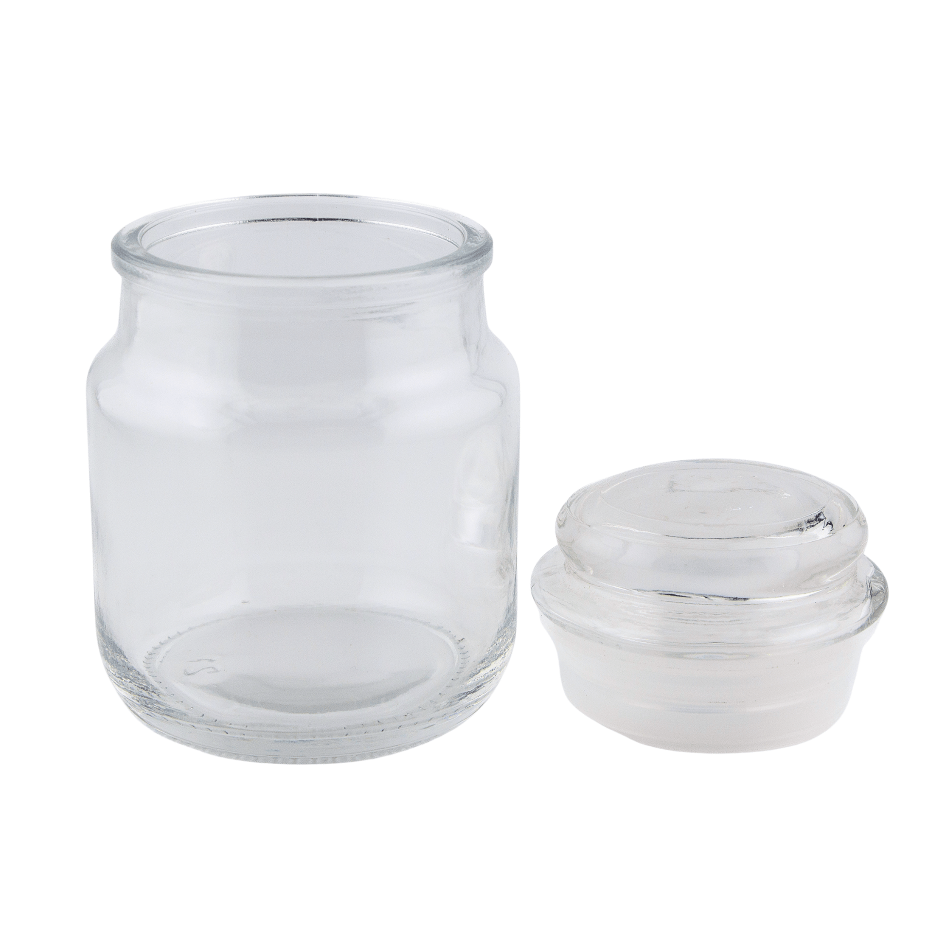 130ml – Boston Vaso Cilíndrico de Vidrio para Velas - Inspidado en Vasos de Yankee Candle® – Transparente - Candle Craft