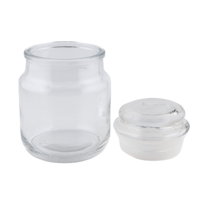 130ml – Boston Vaso Cilíndrico de Vidrio para Velas - Inspidado en Vasos de Yankee Candle® – Transparente - Candle Craft