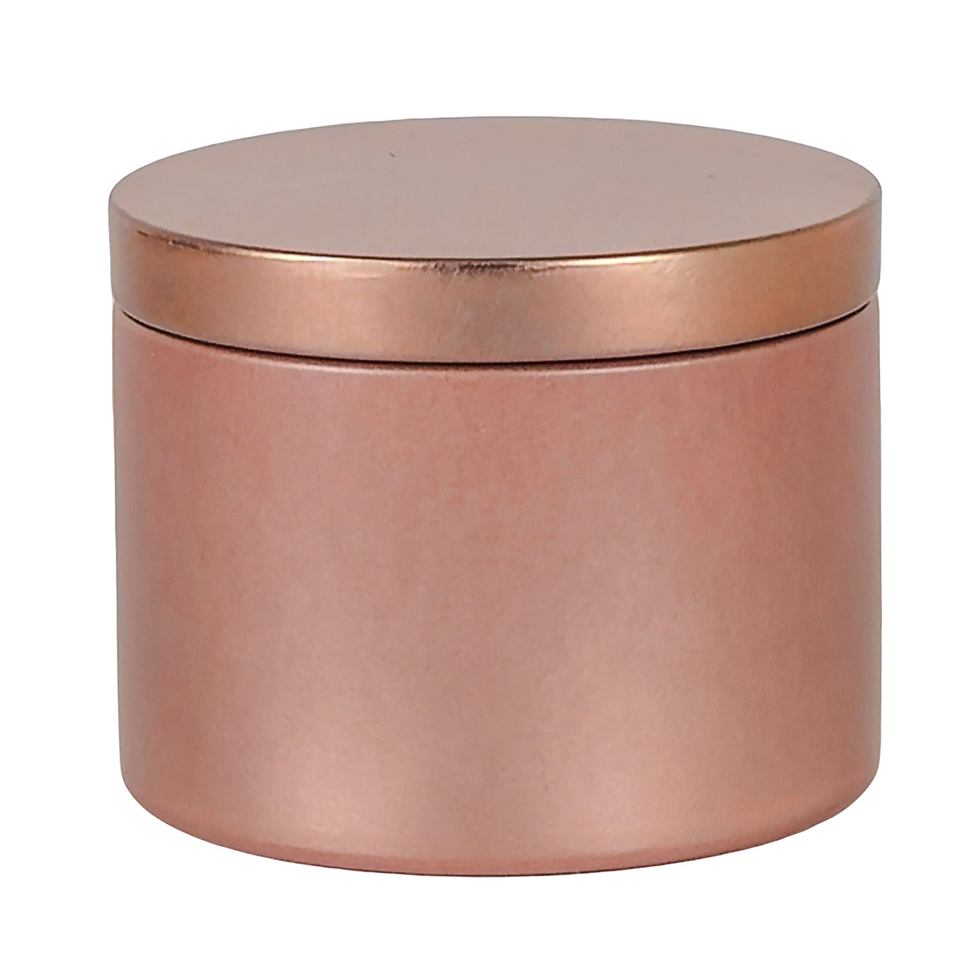 130ml - Tokio Lata de Aluminio Recto para velas - Oro Rosado - Candle Craft
