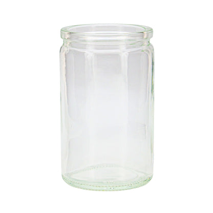 130ml - Vaso 100 Mini para Veladora - Vaso de vidrio para Velas - Transparente - Mini - Candle Craft
