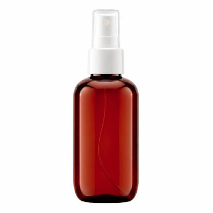 140ml Botella para Room Spray Con Atomizador Fino- Recipiente para Spray Aromatizante para Casa – Disparo Claro - Ámbar / Blanco - Candle Craft