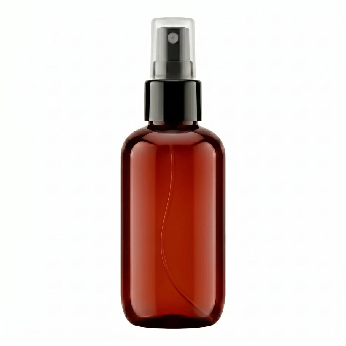 140ml Botella para Room Spray Con Atomizador Fino- Recipiente para Spray Aromatizante para Casa – Disparo Claro - Ámbar / Negro - Candle Craft