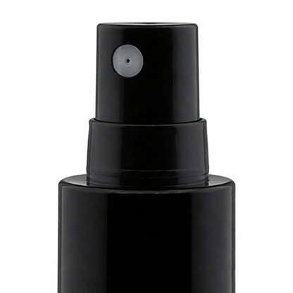 140ml Botella para Room Spray Con Atomizador Fino- Recipiente para Spray Aromatizante para Casa – Disparo Claro - Transparente / Negro - Candle Craft