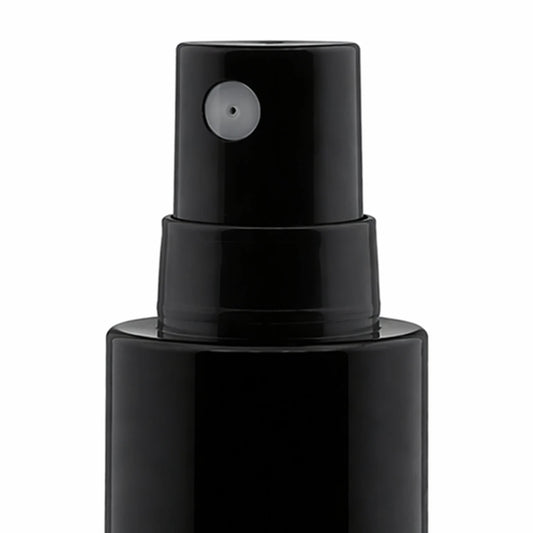 140ml Botella para Room Spray Con Atomizador Fino- Recipiente para Spray Aromatizante para Casa – Disparo Claro - Transparente / Negro - Candle Craft