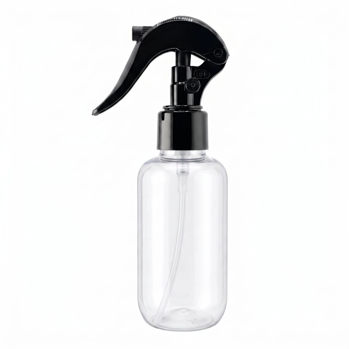 140ml Botella para Room Spray - Recipiente para Spray Aromatizante para Casa – Disparo Brisa - Transparente / Negro - Candle Craft