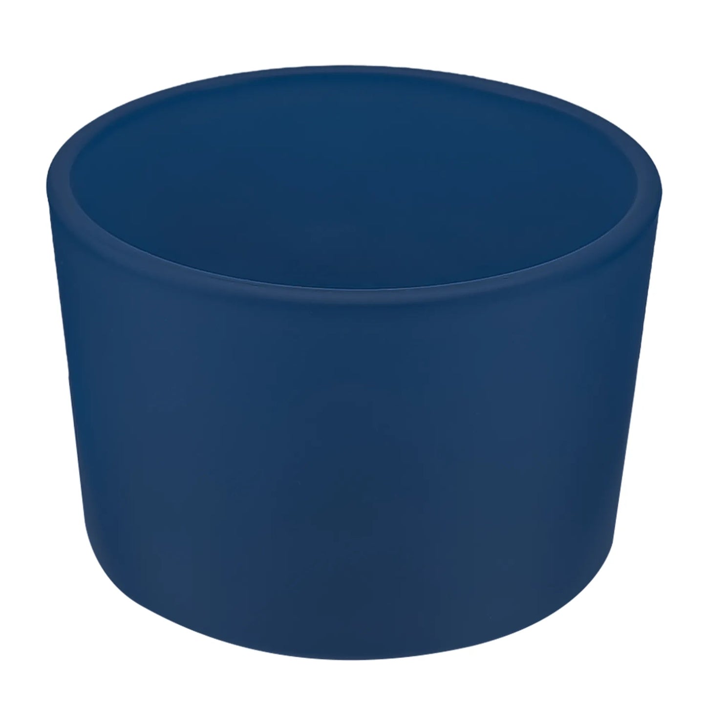 140ml - Mónaco Vaso de vidrio para velas - Frasco Azul Nocturno - Mate - Candle Craft