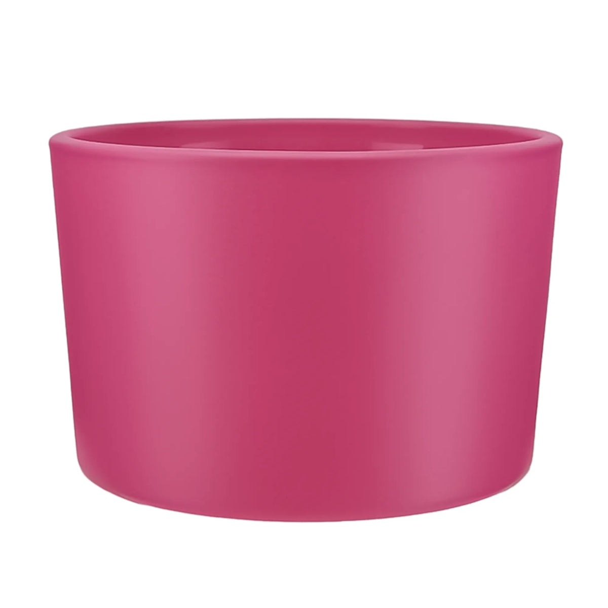 140ml - Mónaco Vaso de vidrio para velas - Frasco Rosa Flamingo Fuerte - Mate - Candle Craft