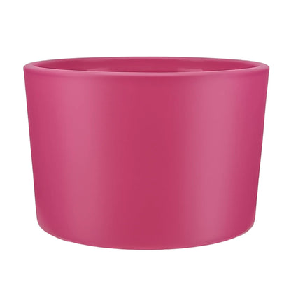 140ml - Mónaco Vaso de vidrio para velas - Frasco Rosa Flamingo Fuerte - Mate - Candle Craft