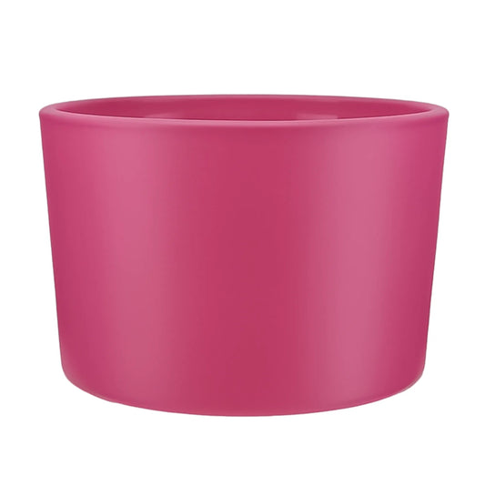 140ml - Mónaco Vaso de vidrio para velas - Frasco Rosa Flamingo Fuerte - Mate - Candle Craft