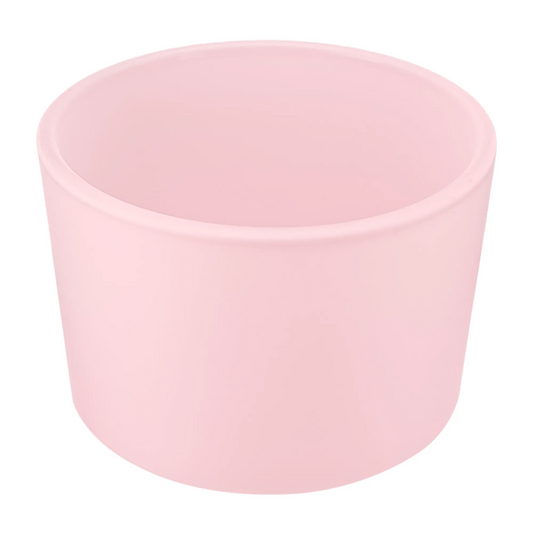 140ml - Mónaco Vaso de vidrio para velas - Frasco Rosa Pastel Mate - Candle Craft