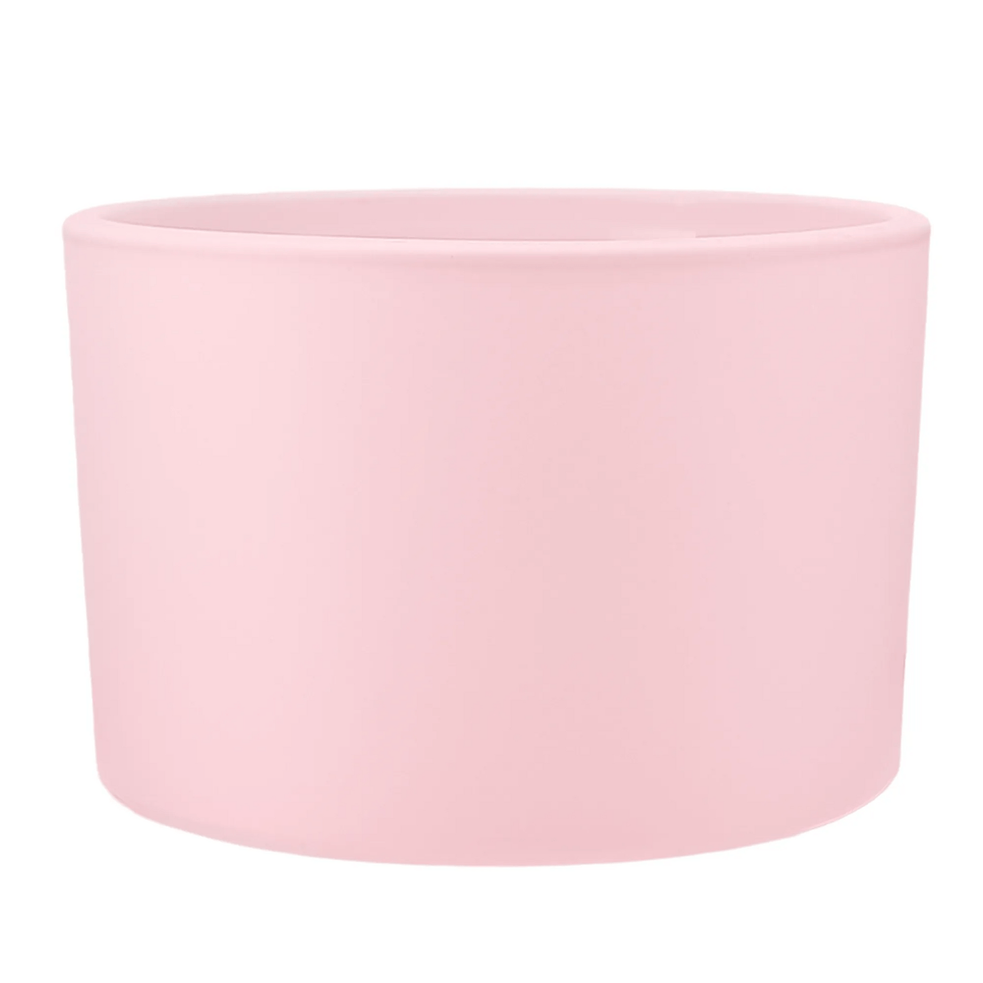 140ml - Mónaco Vaso de vidrio para velas - Frasco Rosa Pastel Mate - Candle Craft