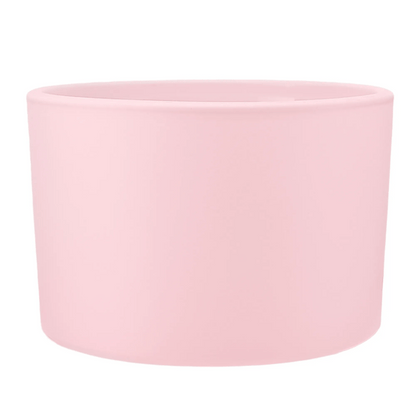 140ml - Mónaco Vaso de vidrio para velas - Frasco Rosa Pastel Mate - Candle Craft