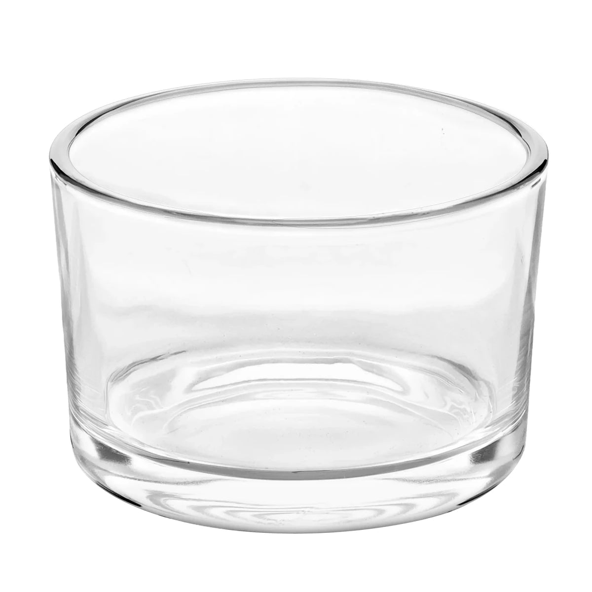 140ml - Mónaco Vaso de vidrio para velas - Frasco Transparente - Candle Craft
