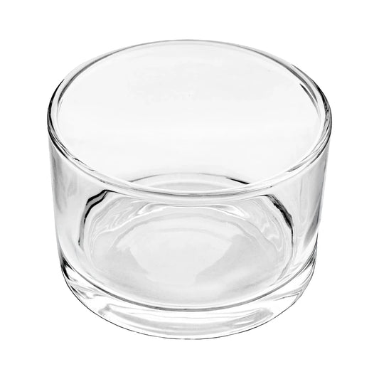 140ml - Mónaco Vaso de vidrio para velas - Frasco Transparente - Candle Craft