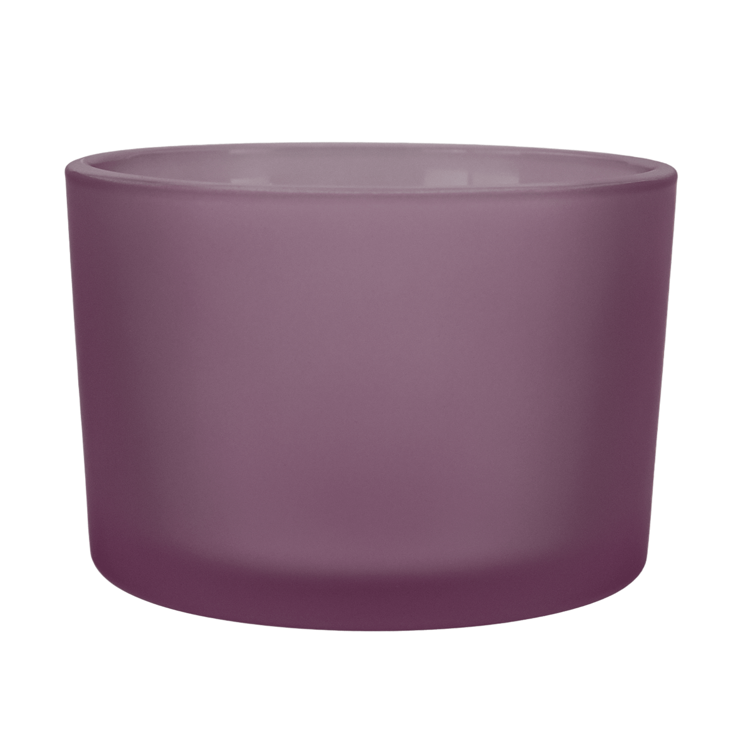 140ml - Mónaco Vaso de vidrio para velas - Morado / Fucsia - Candle Craft
