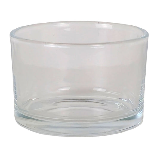 140ml - Mónaco Vaso de vidrio para velas - Transparente - Candle Craft