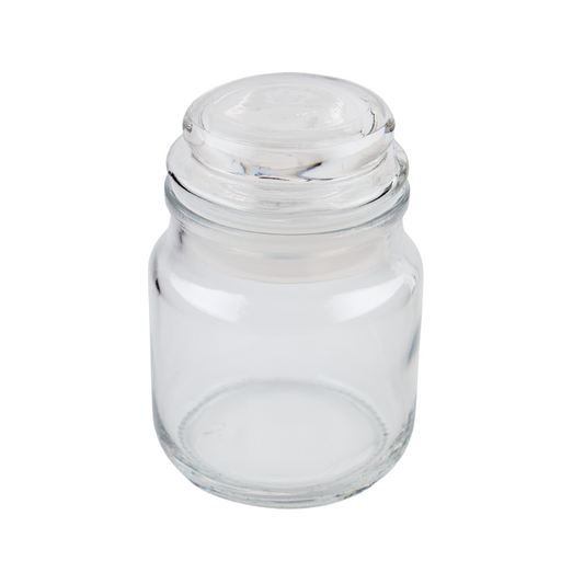 130ml – Boston Vaso Cilíndrico de Vidrio para Velas - Inspidado en Vasos de Yankee Candle® – Transparente