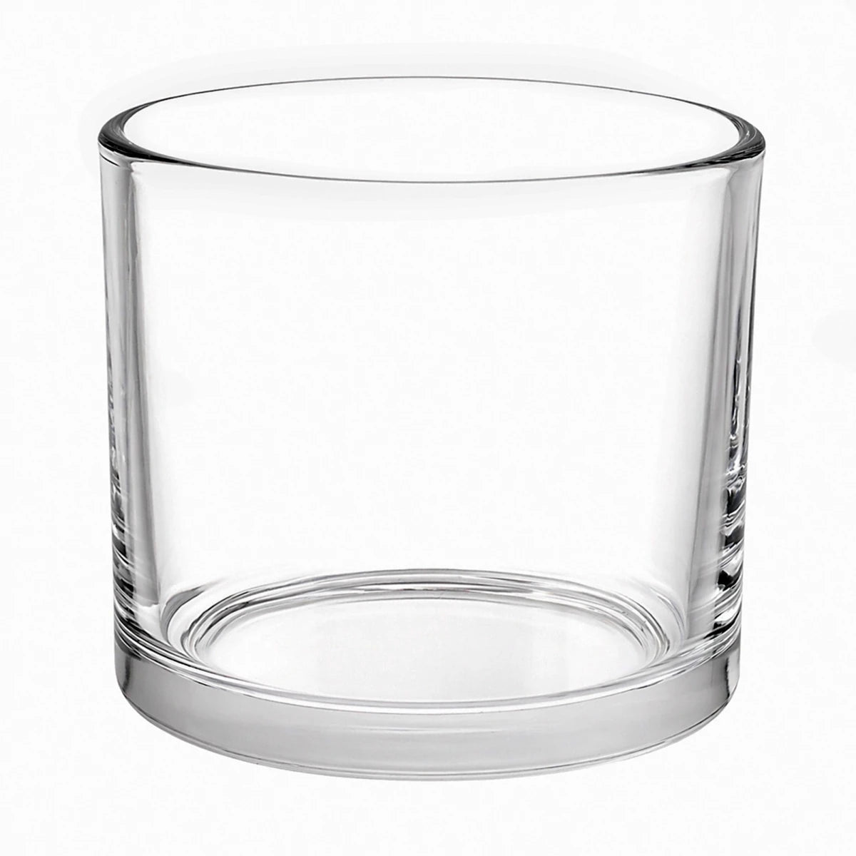 170ml - Mónaco Vaso de vidrio para velas - Frasco Cristal Transparente - Candle Craft