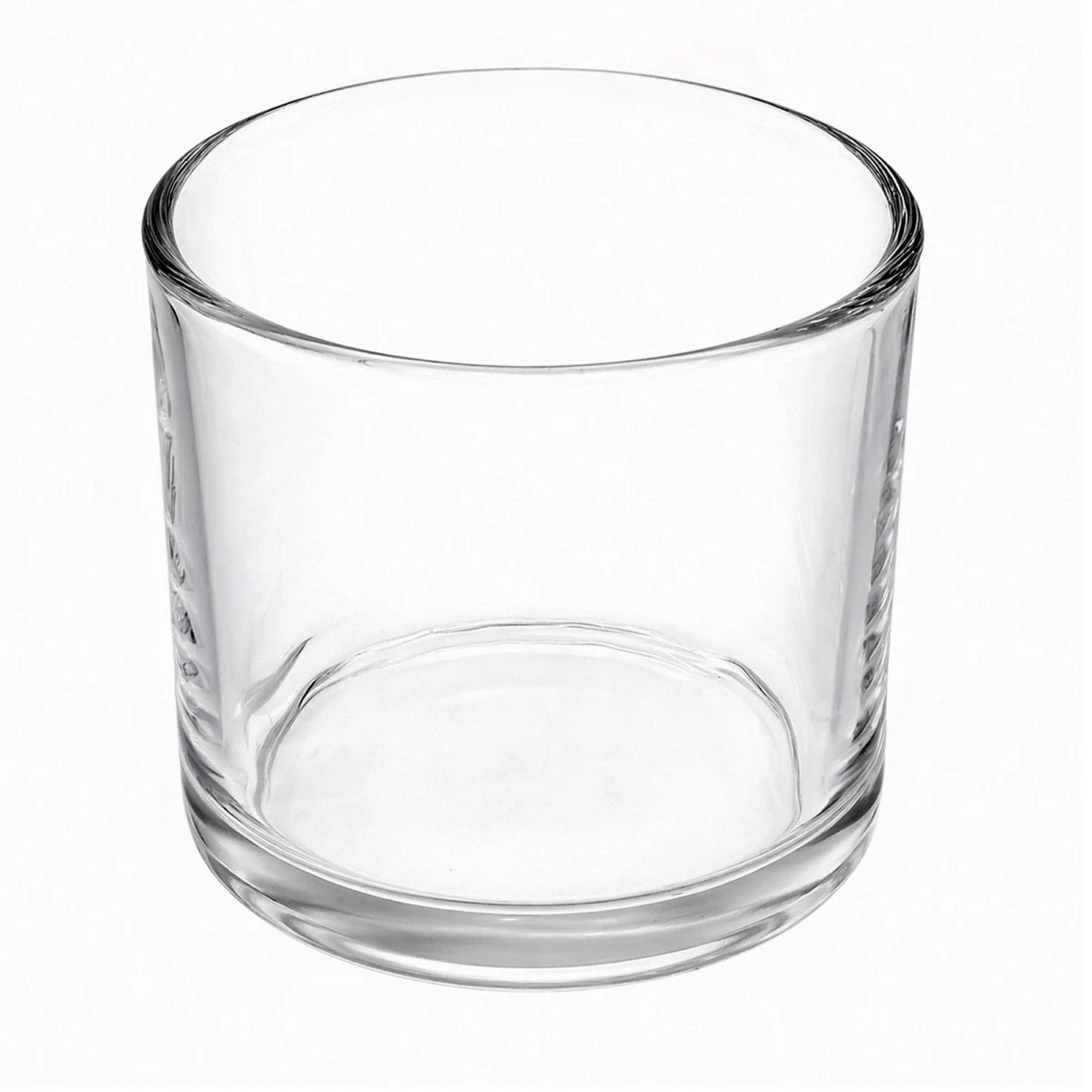 170ml - Mónaco Vaso de vidrio para velas - Frasco Cristal Transparente - Candle Craft
