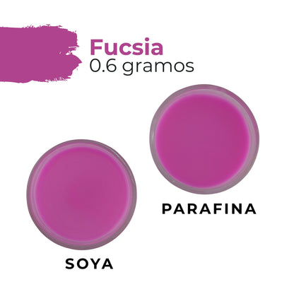 Colorante Sólido para Velas - Tinte en Escamas de Alta Concentración – Color: Lila Lavanda (Tono Fucsia / Magenta)