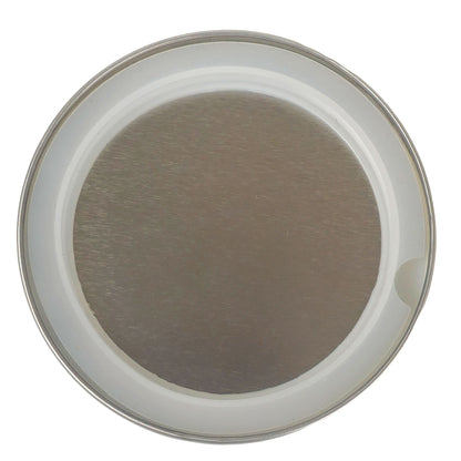 Tapa de Aluminio M para vasos de velas - Plata